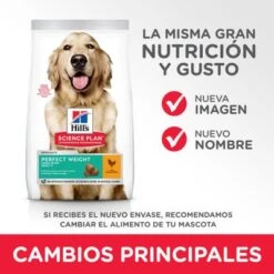 Hill's Science Plan Hill's Adult 1+ Perfect Weight Large Science Plan Con Pollo -Mascota Suministros Ventas 2 atf11 604316 key changes 3