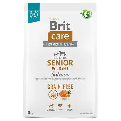 Brit Care Dog Grain-free Senior & Light Con Salmón Y Patata