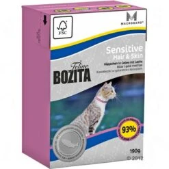 Bozita Feline Tetra Recart 12 X 190 G -Mascota Suministros Ventas 302460 bozita feline hair 4