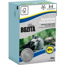 Bozita Feline Tetra Recart 12 X 190 G -Mascota Suministros Ventas 302460 bozita feline sensitive stomach 0