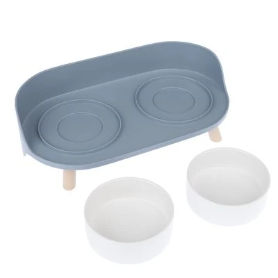 TIAKI Comedero Doble De Cerámica Para Mascotas 9 TIAKI Comedero Doble De Cerámica Para Mascotas - Imagen 9