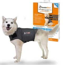 Chaleco Tranquilizante ThunderShirt® Gris Para Perros -Mascota Suministros Ventas 302796 pla cevadeutschland thundershirt beruhigungswestem grau hs 12 5