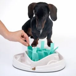 TIAKI Grass Slow Feeder Juguete De Inteligencia Para Perros -Mascota Suministros Ventas 304297 tiaki dog grass slow feeder fg 1793 7