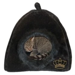 Cueva Para Mascotas Royal Pet Black 23 Cueva Para Mascotas Royal Pet Black -Mascota Suministros Ventas 307692 katzenh hle royal pet black gold 21 04 2013 9