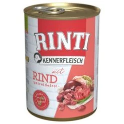 Pack Ahorro: Rinti Kennerfleisch 12 X 400 G -Mascota Suministros Ventas 3132 pla bilder rinti kennerfleisch rind 400g hs 01 8