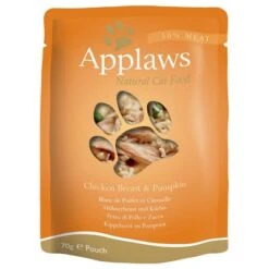 Pack Mixto Applaws Cat Pouch En Caldo Para Gatos 12 X 70 G -Mascota Suministros Ventas 31486 PLA Applaws Selection KF Pouch Huehnerbrust mit Kuerbis 70g 3