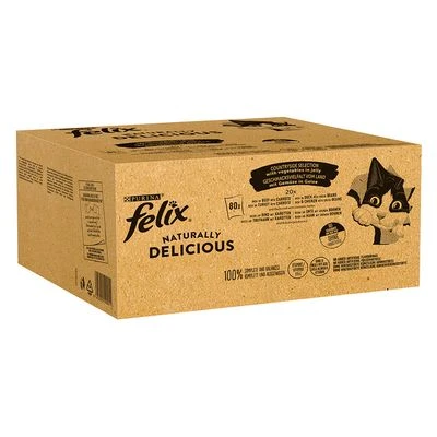 Felix Naturally Delicious 80 X 80 G - Megapack - Imagen 2