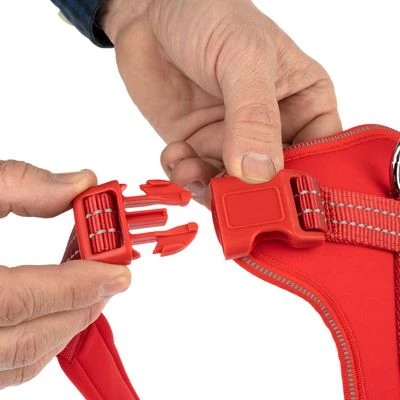 Arnés TIAKI Neoprene Rojo Para Perros 13 Arnés TIAKI Neoprene Rojo Para Perros - Imagen 13