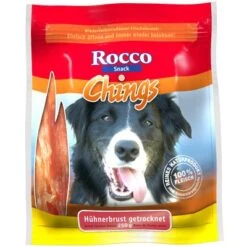 Megapack Rocco Chings Originals Láminas De Carne Para Perros 15 X 250 G 23 Megapack Rocco Chings Originals Láminas De Carne Para Perros 15 X 250 G -Mascota Suministros Ventas 32417 PLA Rocco Chings Huehnerbrust 250 g 3