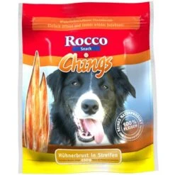 Megapack Rocco Chings Originals Láminas De Carne Para Perros 15 X 250 G 19 Megapack Rocco Chings Originals Láminas De Carne Para Perros 15 X 250 G -Mascota Suministros Ventas 32418 PLA Rocco Chings Huehnerbrust in Streifen 250 g 3