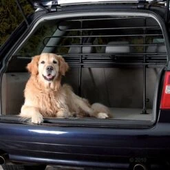 Rejilla De Protección Con Pie Trixie 5 Rejilla De Protección Con Pie Trixie -Mascota Suministros Ventas 331113 trixie autoschutzgitter gerade 11 2012 6