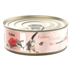 Feline Finest 6 X 85 G Comida Húmeda Para Gatos -Mascota Suministros Ventas 342800 pla feline finest katzen nassfutter thunfisch 85g hs 01 0