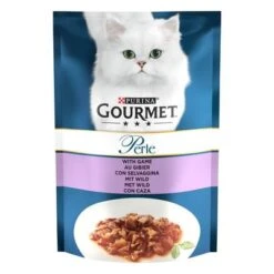 Gourmet Perle En Sobres 96 X 85 G 32 Gourmet Perle En Sobres 96 X 85 G -Mascota Suministros Ventas 345096 jumbopack gourmet perle lachs 96x85g hs game 5