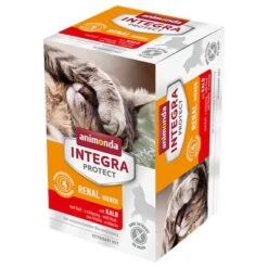 Animonda Integra Protect Adult Renal 6 X 100 G Para Gatos -Mascota Suministros Ventas 353197 pla animonda integra protect adult niere schale kalb 6x100g hs 01 0