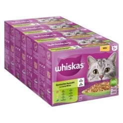 Megapack Whiskas 1+ Años 48 X 85 G En Bolsitas 27 Megapack Whiskas 1+ Años 48 X 85 G En Bolsitas -Mascota Suministros Ventas 355702 pla megapack whiskas 1plus adult frischebeutel gemischte auswahlgelee 48x85g hs 01 0