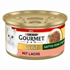 Gourmet Gold Delicias Suculentas En Tiras Finas 24 X 85 G - Pack Ahorro -Mascota Suministros Ventas 359097 gourmet gold saftig feine streifen lachs 12x85g hs 02 3