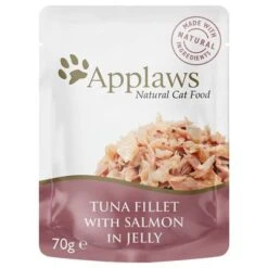 Pack Ahorro: Applaws En Gelatina 32 X 70 G -Mascota Suministros Ventas 362009 pla applaws pouch thunfischlachs 70g hs 01 2