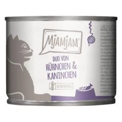 MjAMjAM Comida Húmeda Para Gatos 6 X 200 G - Pack Mixto -Mascota Suministros Ventas 363597 pla mjamjam duo saftiges huhn kaninchen gedampftem kuerbis 200g hs 01 1