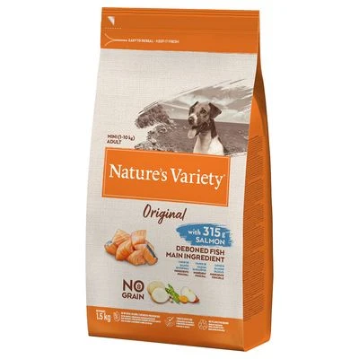 Nature's Variety Original No Grain Mini Adult Salmón - Imagen 3