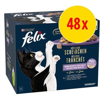 Felix Deliciously Sliced 48 X 80 G - Pack Ahorro 1 Felix Deliciously Sliced 48 X 80 G - Pack Ahorro