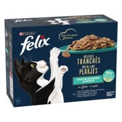 Felix Deliciously Sliced 48 X 80 G - Pack Ahorro 6 Felix Deliciously Sliced 48 X 80 G - Pack Ahorro -Mascota Suministros Ventas 376198 pla felix deliciously sliced ocean hs 01 3