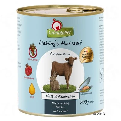 GranataPet Liebling's Mahlzeit 6 X 800 G 2 GranataPet Liebling's Mahlzeit 6 X 800 G - Imagen 2