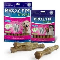Barritas Prozym RF2 Snack Dental Para Perros -Mascota Suministros Ventas 385497 385498 elvetispharma prozym rf2sticks hs 01 9