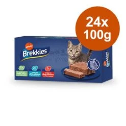 Brekkies Paté Para Gatos 24 X 100 G - Pack Ahorro