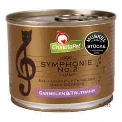 GranataPet Symphonie 6 X 200 G - Pack De Prueba -Mascota Suministros Ventas 391284 granatapet symph garnelen truthahn 2