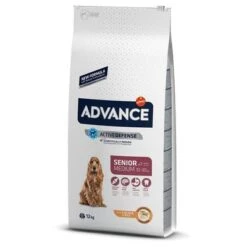 Advance Medium Senior Con Pollo Y Arroz -Mascota Suministros Ventas 397796 pla advance puppy sensitive lachs 12kg hs 01 4