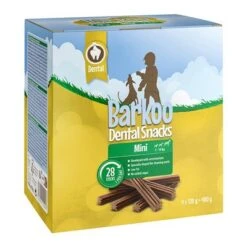 PROMO: Pack 224 Uds. Barkoo Dental Snacks Para Perros 15 PROMO: Pack 224 Uds. Barkoo Dental Snacks Para Perros -Mascota Suministros Ventas 3 barkoo dental mini 4x120g 1000x1000 4