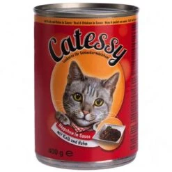 Catessy Bocaditos 24 X 400 G En Latas - Pack Ahorro -Mascota Suministros Ventas 400g kalb und huhn 1000x100 1