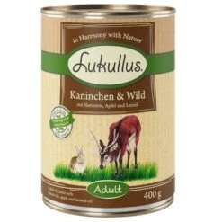 Pack Ahorro: Lukullus 24 X 400 G 18 Pack Ahorro: Lukullus 24 X 400 G -Mascota Suministros Ventas 400g kaninchen wild 1000x1000bbb 4