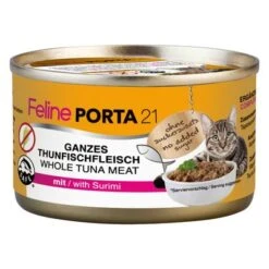 Feline Porta 21 Comida Para Gatos 6 X 90 G 13 Feline Porta 21 Comida Para Gatos 6 X 90 G -Mascota Suministros Ventas 4670 pla felineporta21 tunasurimi 90g 2