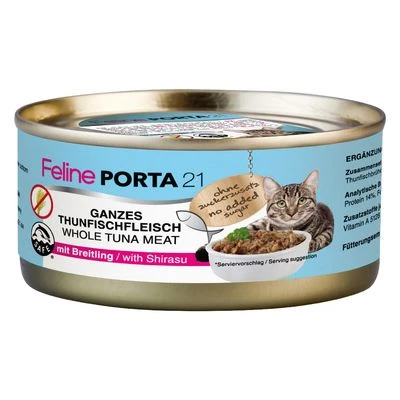Feline Porta 21 Pack Ahorro 24 X 156 G 2 Feline Porta 21 Pack Ahorro 24 X 156 G - Imagen 2