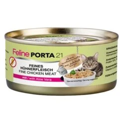 Feline Porta 21 Pack Ahorro 24 X 156 G 16 Feline Porta 21 Pack Ahorro 24 X 156 G -Mascota Suministros Ventas 4719 pla felineporta21 huhnaloe 156g 1