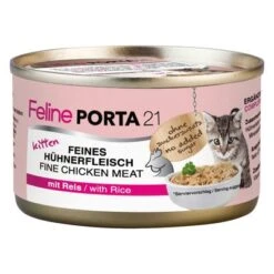 Feline Porta 21 Comida Para Gatos 6 X 90 G 15 Feline Porta 21 Comida Para Gatos 6 X 90 G -Mascota Suministros Ventas 4730 pla felineporta21 huhnreiskitten 90g 9