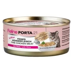 Feline Porta 21 Pack Ahorro 24 X 156 G 13 Feline Porta 21 Pack Ahorro 24 X 156 G -Mascota Suministros Ventas 4739 pla felineporta21 huhnreiskitten 156g 9