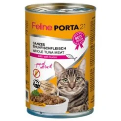 Pack Ahorro Feline Porta 21 Comida Para Gatos 12 X 400 G -Mascota Suministros Ventas 4745 pla felineporta21 tunasurimi 400g 6