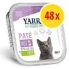 Yarrah Bio 48 X 100 G En Tarrinas Para Gatos - Pack Ahorro