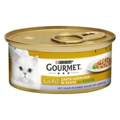 Megapack Gourmet Gold Bocaditos En Salsa 48 X 85 G 16 Megapack Gourmet Gold Bocaditos En Salsa 48 X 85 G -Mascota Suministros Ventas 50337 pla purina gourmet zarte haeppchen kalbmitgemuese 85g 8