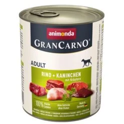 Animonda GranCarno Original Adult 12 X 800 G - Pack Ahorro -Mascota Suministros Ventas 50765 pla animonda grancarno rindkaninchen 800g 9 2