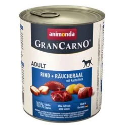 Animonda GranCarno Original Adult 6 X 800 G - Pack Mixto -Mascota Suministros Ventas 50765 pla animonda grancarno rindraeucheraal 800g 2