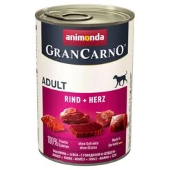 Animonda GranCarno Original Adult En Pack Mixto 15 Animonda GranCarno Original Adult En Pack Mixto -Mascota Suministros Ventas 51198 pla animonda grancarno adult rinduherz 400g 7