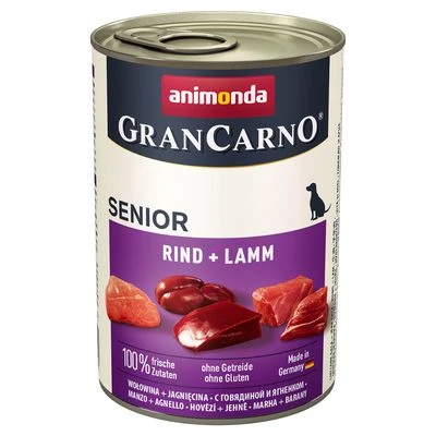 Animonda GranCarno Original Senior 6 X 400 G 1 Animonda GranCarno Original Senior 6 X 400 G
