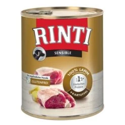 Rinti Sensible 6 X 800 G -Mascota Suministros Ventas 51245 pla rinti lammkartoffel 800g 9