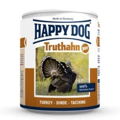 Happy Dog Pure Comida Húmeda Para Perros 6 X 800 G 16 Happy Dog Pure Comida Húmeda Para Perros 6 X 800 G -Mascota Suministros Ventas 52472 happydog800 truthahnp 4