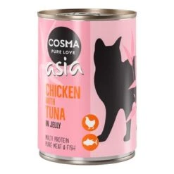 Cosma Asia En Gelatina 24 X 400 G -Mascota Suministros Ventas 55136 pla cosma asia chickentuna 400g 5 1