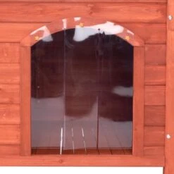 Caseta De Madera Woody Con Puerta Para Perros -Mascota Suministros Ventas 55518 woody flachdach fg 8298 9