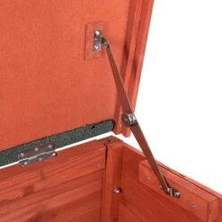 Caseta De Madera Woody Con Puerta Para Perros -Mascota Suministros Ventas 55518 woody flachdach fg 8300 8